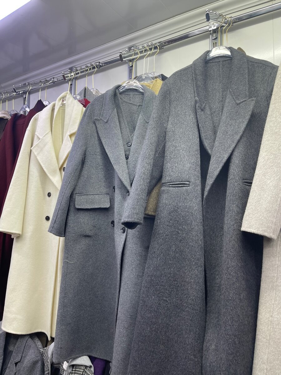 Пальто из шерсти, привозные высокого качества