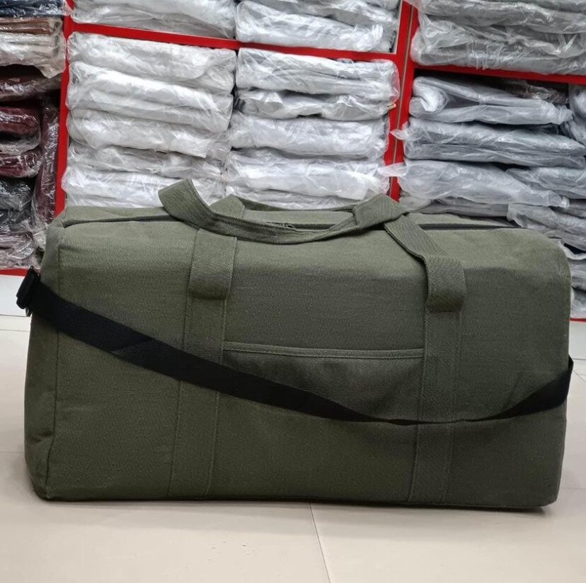 Amy green traveling bags