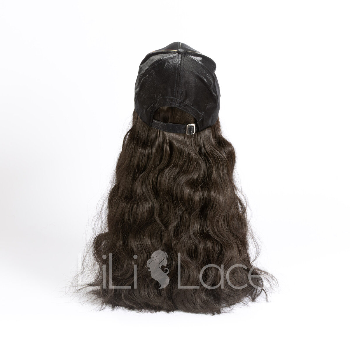 Casquette avec Perruque Bouclée