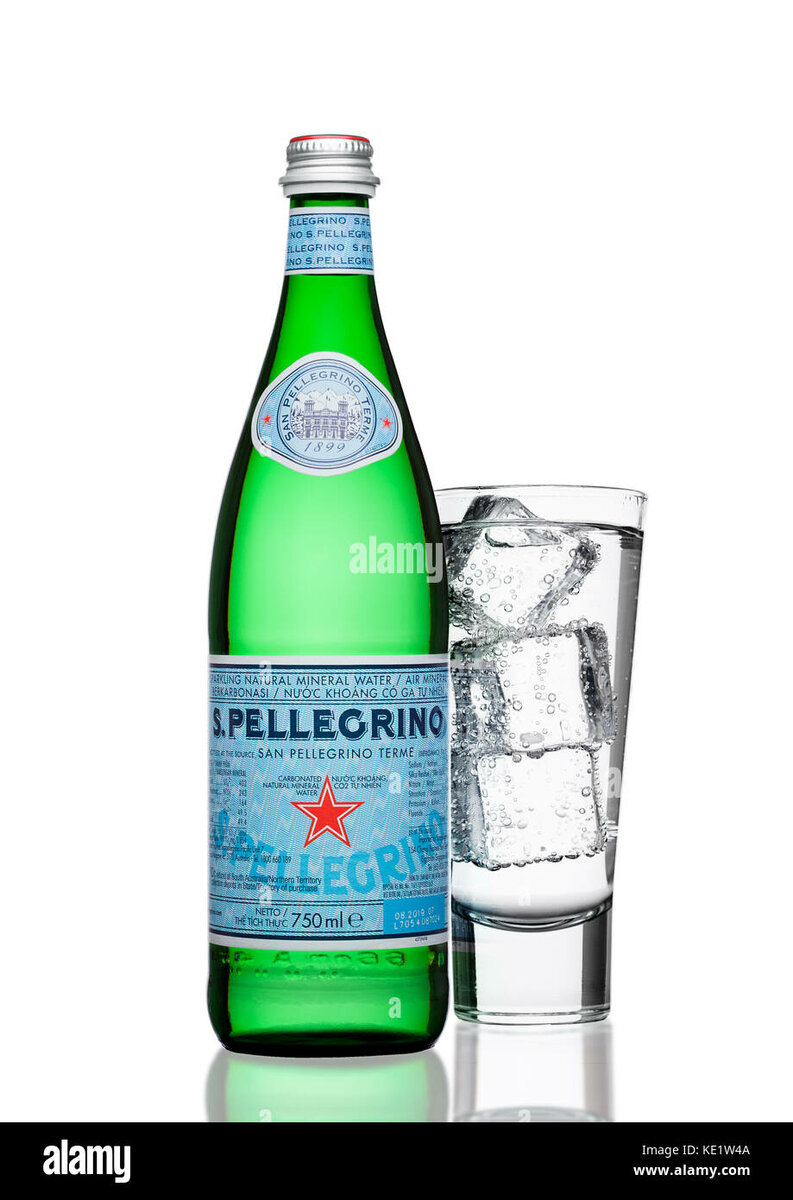Eau Minérale Pétillante S.Pellegrino