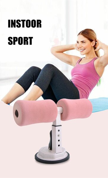 Fitness Self-Suction Sit Up Bars Abdominal Core Exercise Wor