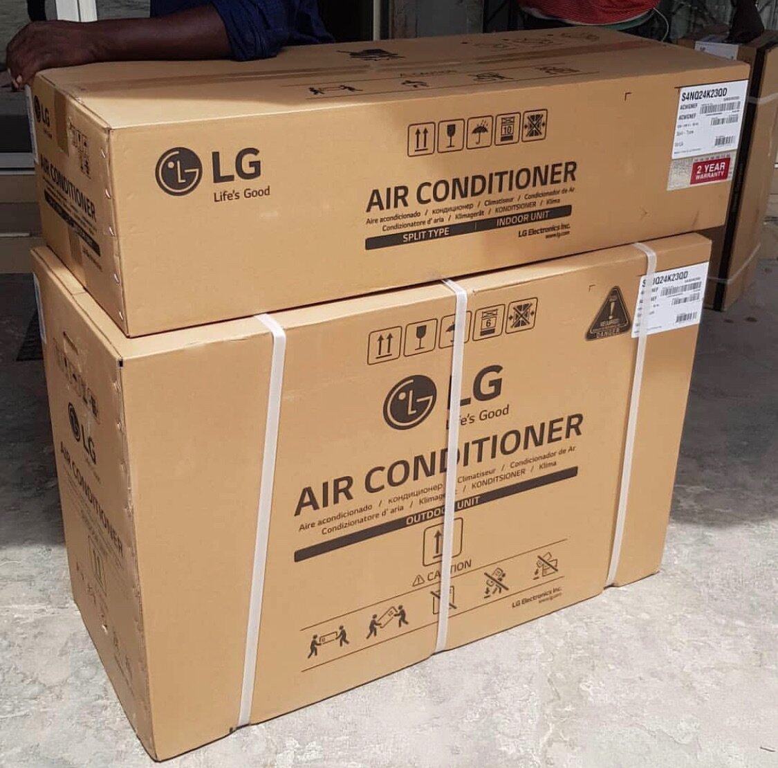 LG air conditioner, 1.5hp