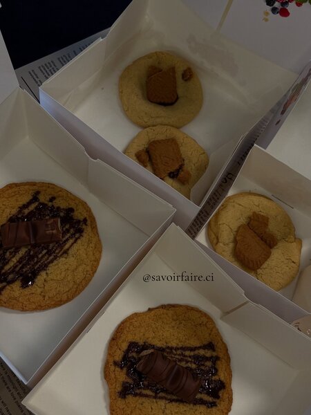 Cookies gourmands chocolat