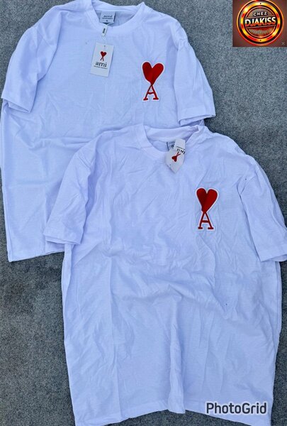 T-shirt manches courtes cœur