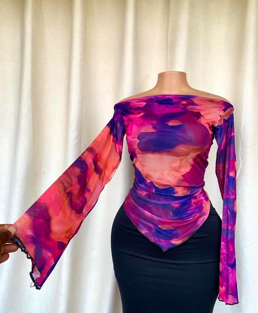 Top manches longues femme