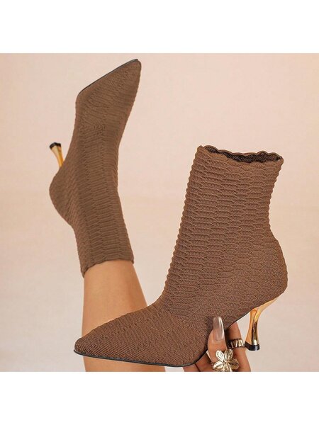 Bottines à talon chic pour femme