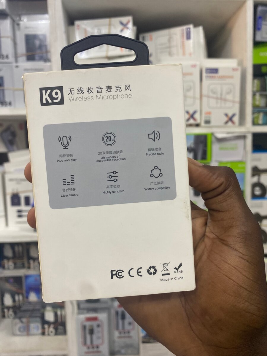 Microphone sans fil K9