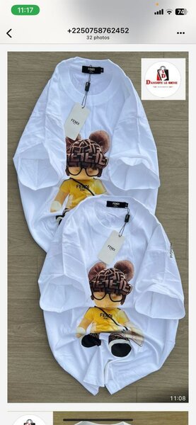 T-shirt imprimé enfant mignon