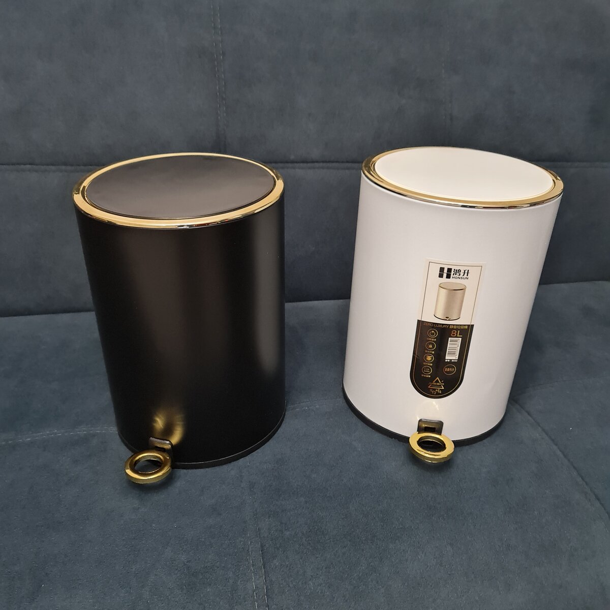 Трендовые мусорные ведра, с педалью открывания