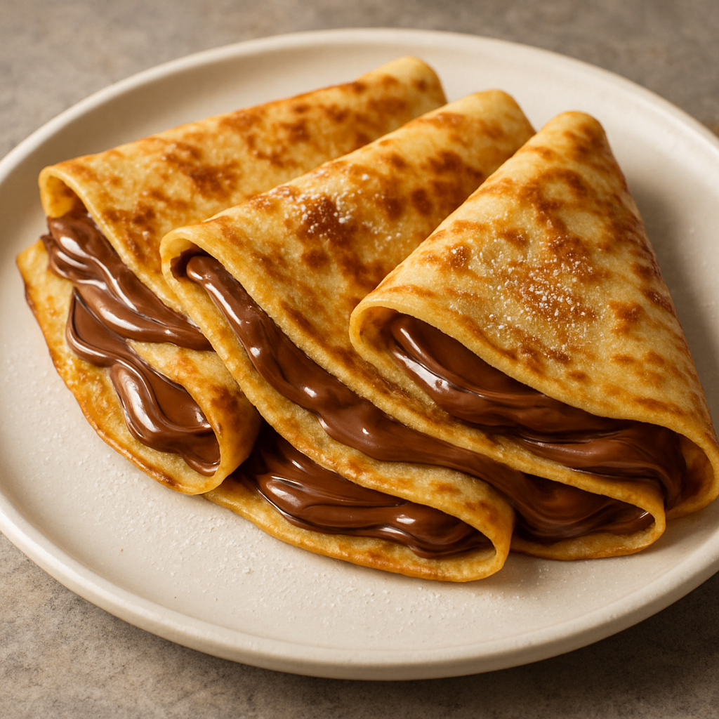 Crepes nutella