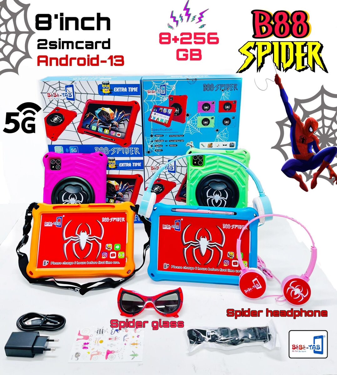 Tablette B88 Spider 8" 5G Android 13