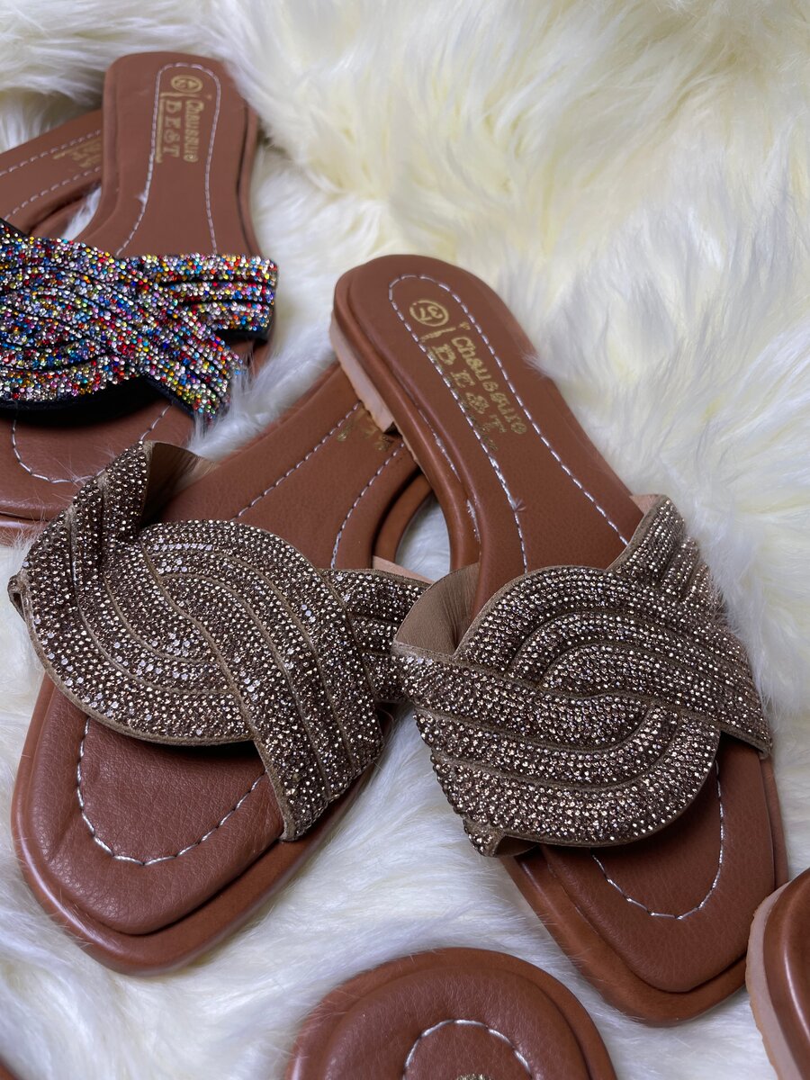 Sandales Femme Éclatantes