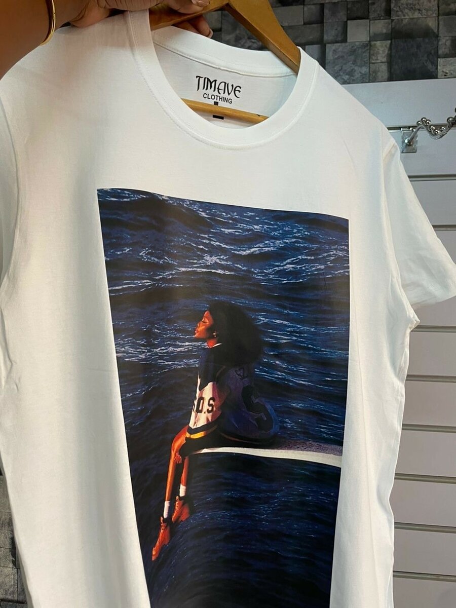 White SZA Graphic Tee