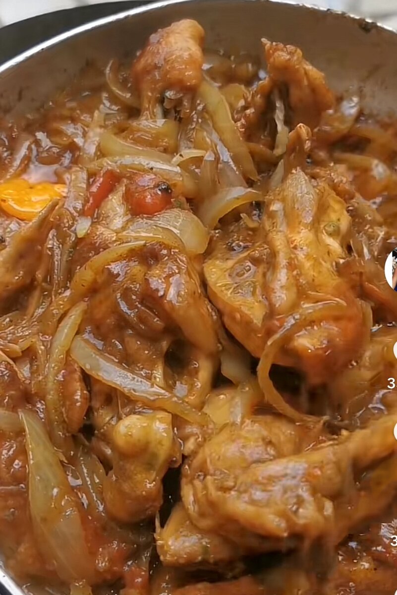 Sauter de poulet  Attieke