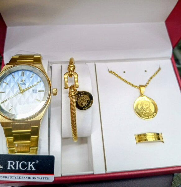 Ensemble Montre et Bijoux pour Homme Luxe