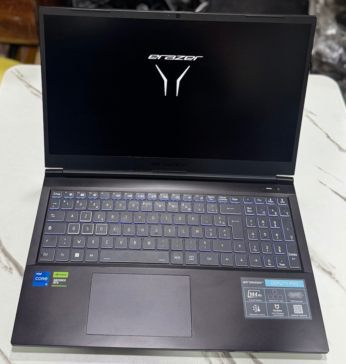 Ordinateur erazer i5 12th géné