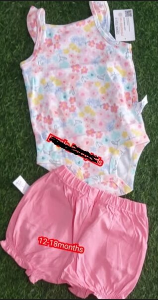 Available girls beautiful 😍 💕 2 pieces Size: 12-18months