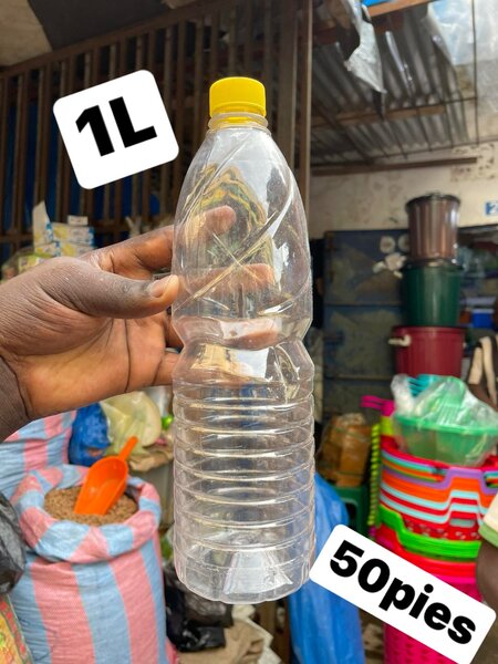 Bouteilles plastique 1L 50pcs