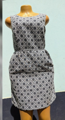 gray dress, size S