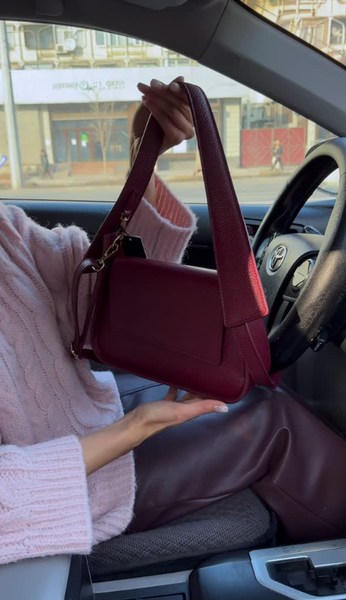 сумка красная