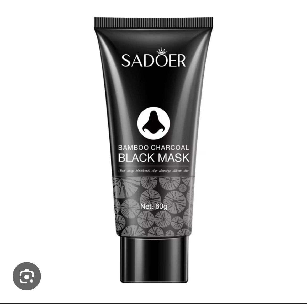 Masque Noir Charbon Bambou