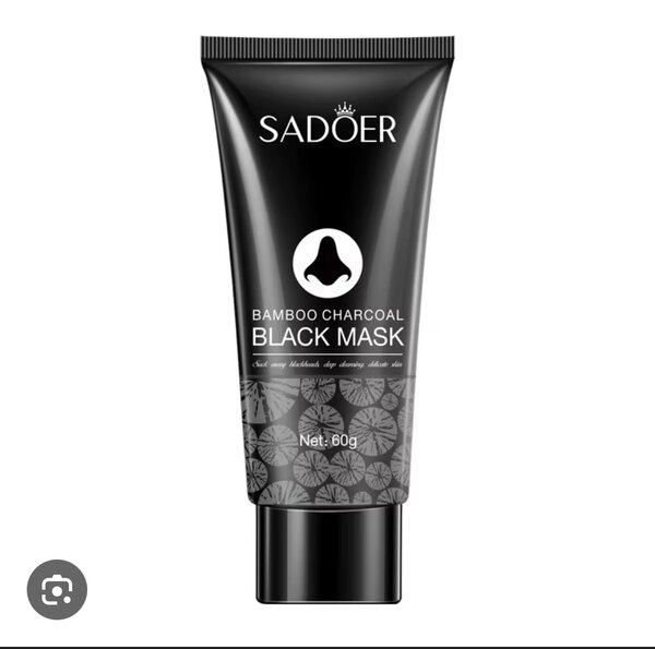 Masque Noir Charbon Bambou