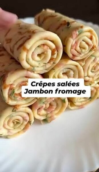 Crêpes salées Jambon Fromage