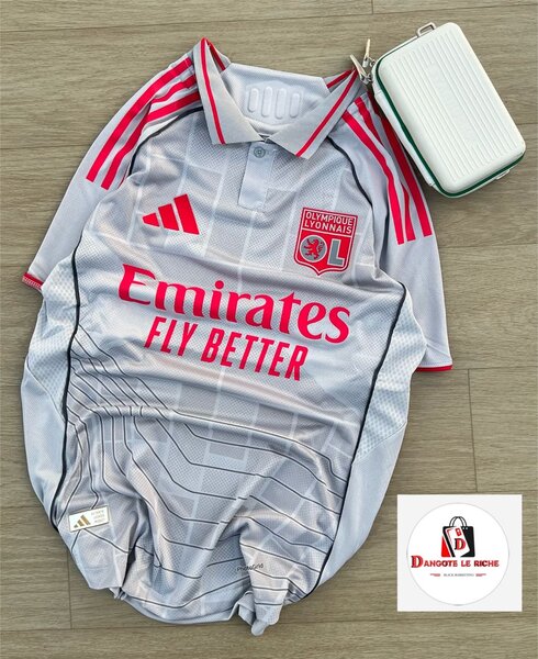 Maillot de football OL gris
