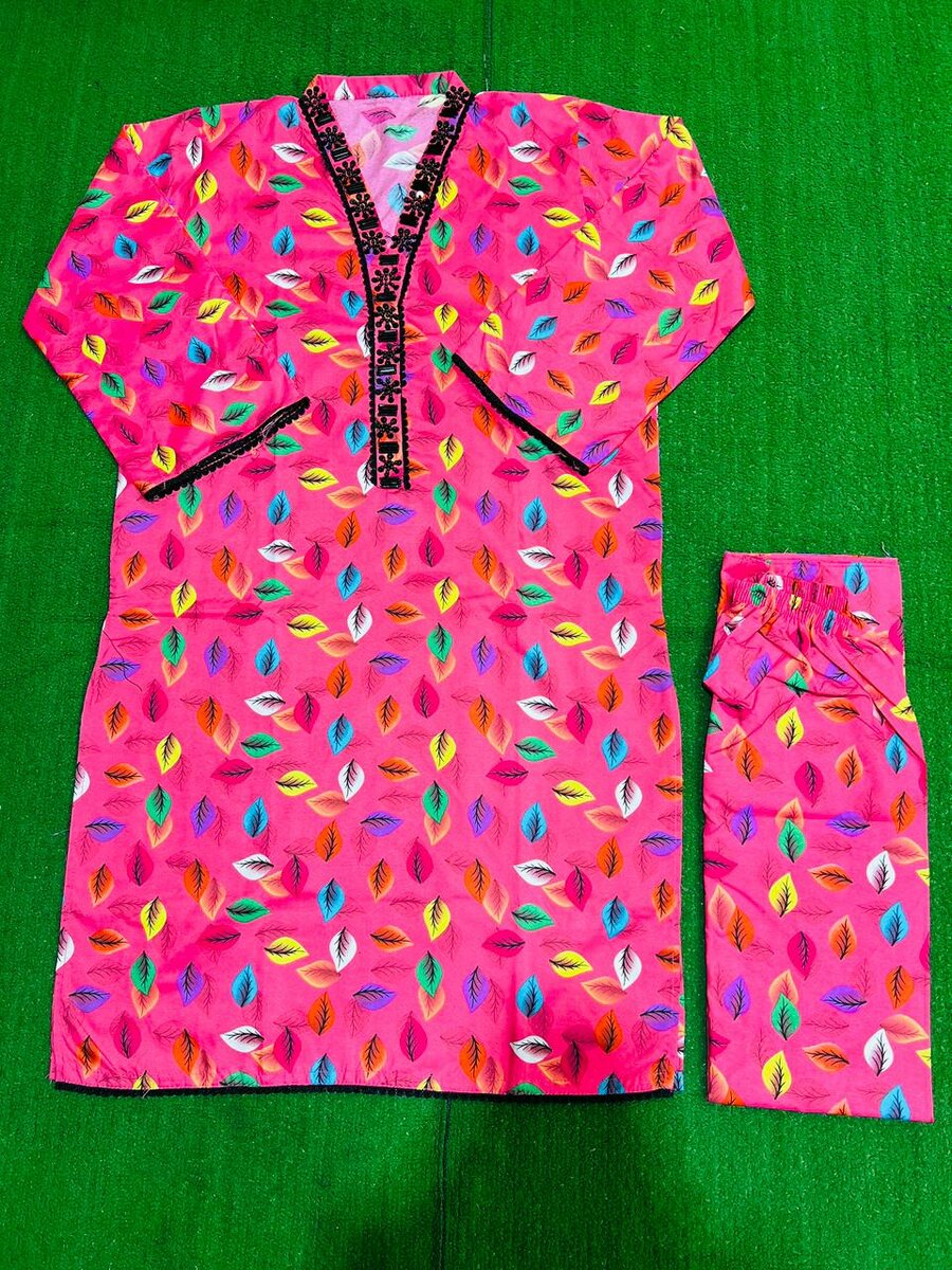 Cotton 2 pice suit