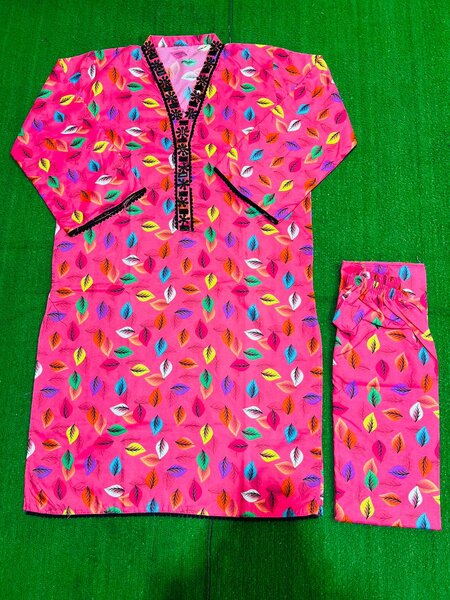 Cotton 2 pice suit