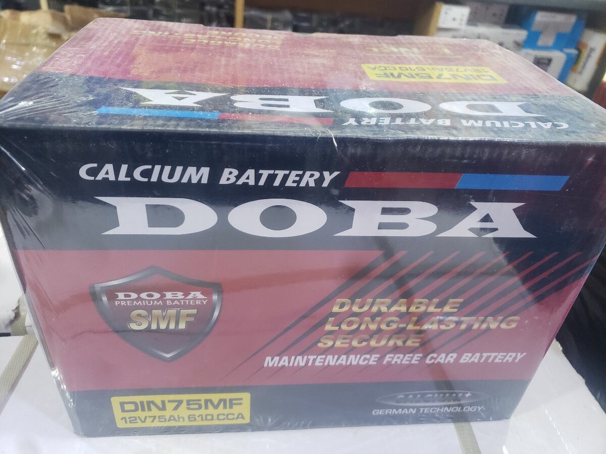 DOBA Calcium Car Battery 12V