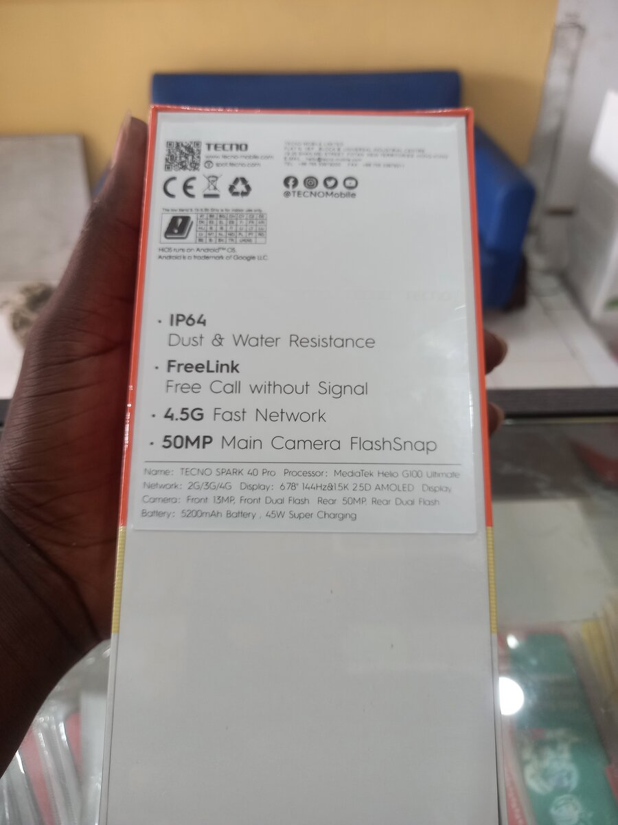 Tecno Spark 40 Pro