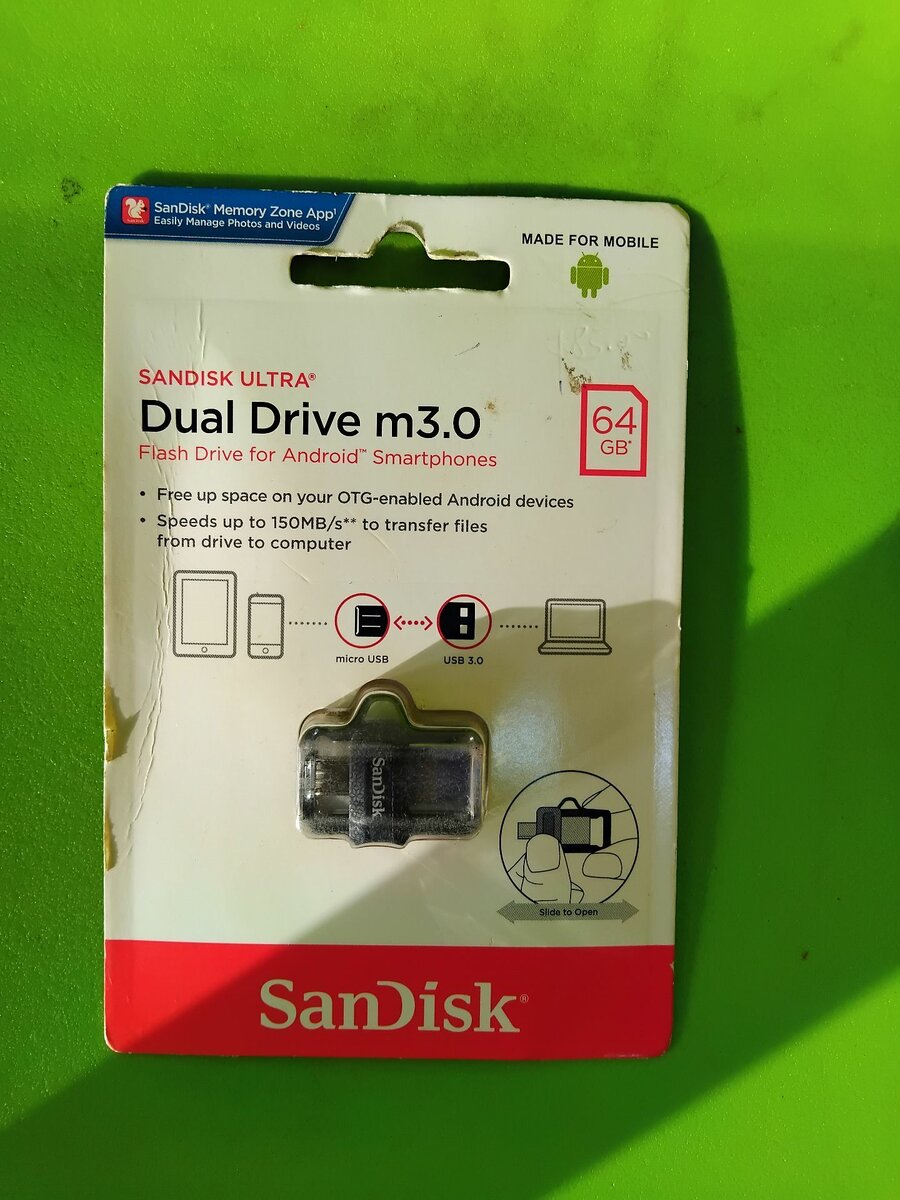Sandisk ultra flair 64GB dual drive