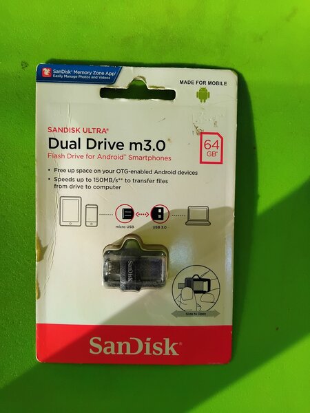 Sandisk ultra flair 64GB dual drive