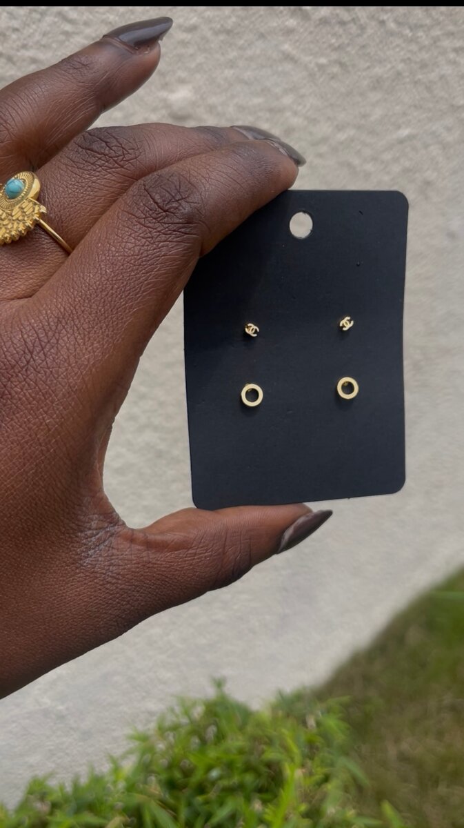 Lot de 2 mini boucle