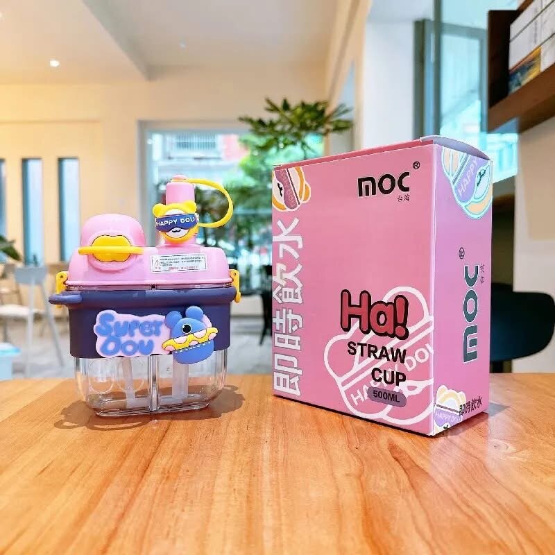 Gourde enfant 2 compartiments