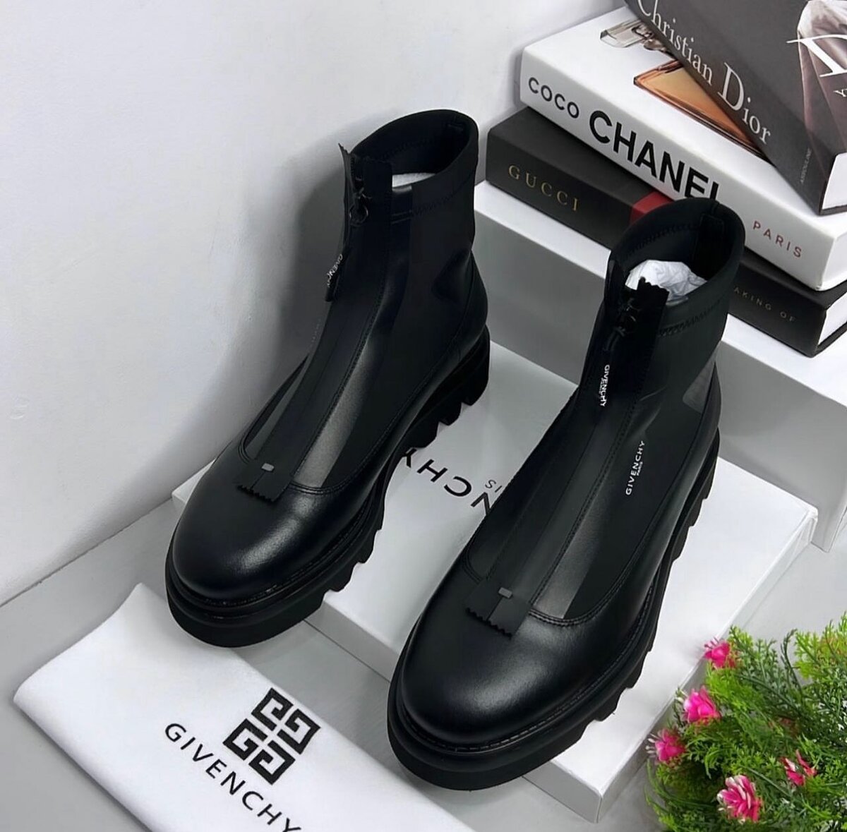 Bottes Hommes Givenchy Noir