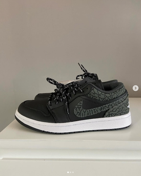 Кроссовки Nike AIR JORDAN 1 LOW черный