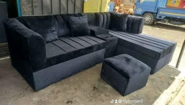 L shape sofas it's now on promotion price k2800 with free de