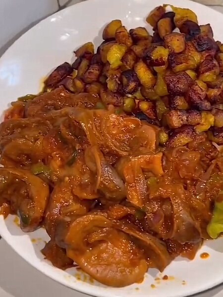 Alloco et jesier sauté