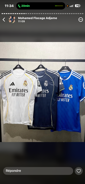 Maillot Real Madrid Officiel