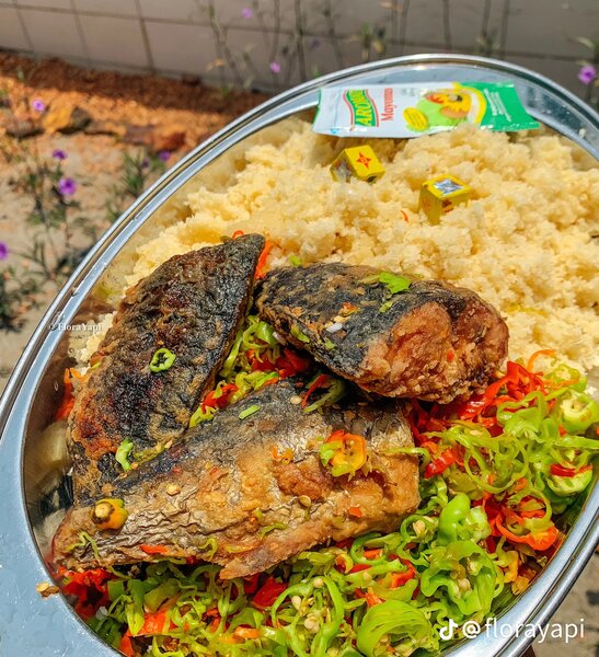 Plat de garba poison ton