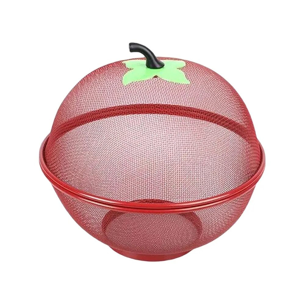 Panier à fruits en maille coloré