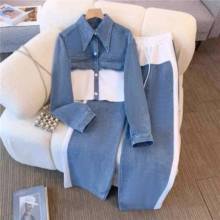 Ensemble Denim Chic Femme