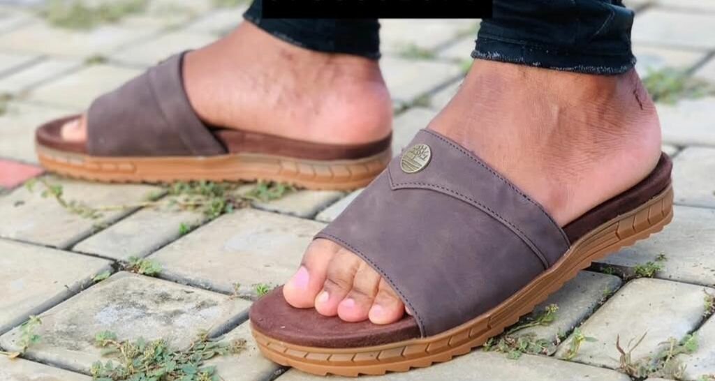 Sandales en cuir pour hommes