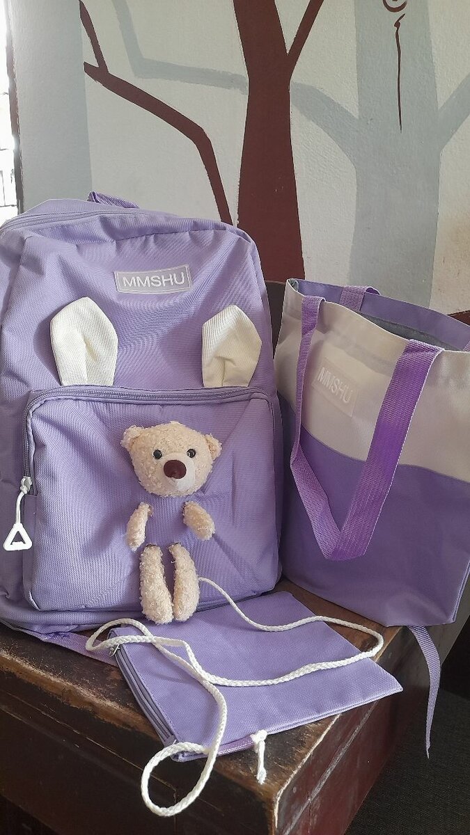 Sac scolaire MMSHU stylé 3en1