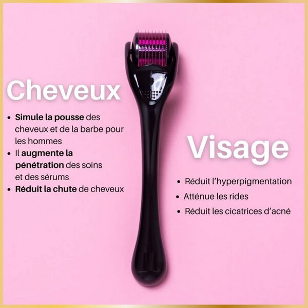 Dermaroller Microneedling Visage