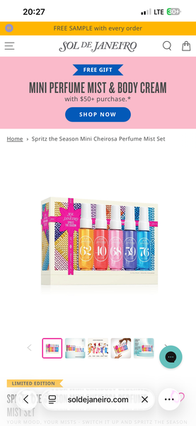 Sol de Janeiro Mist Set