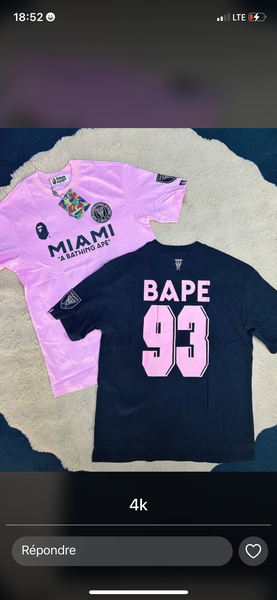 T-shirt Miami BAPE édition limitée