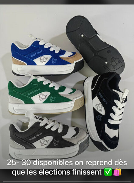 Sneakers pour hommes colorés